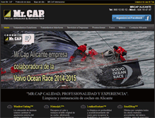 Tablet Screenshot of mrcapalicante.com